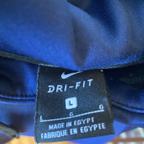 Mens large navy nike hoodie great condition - Picture 2 of 3